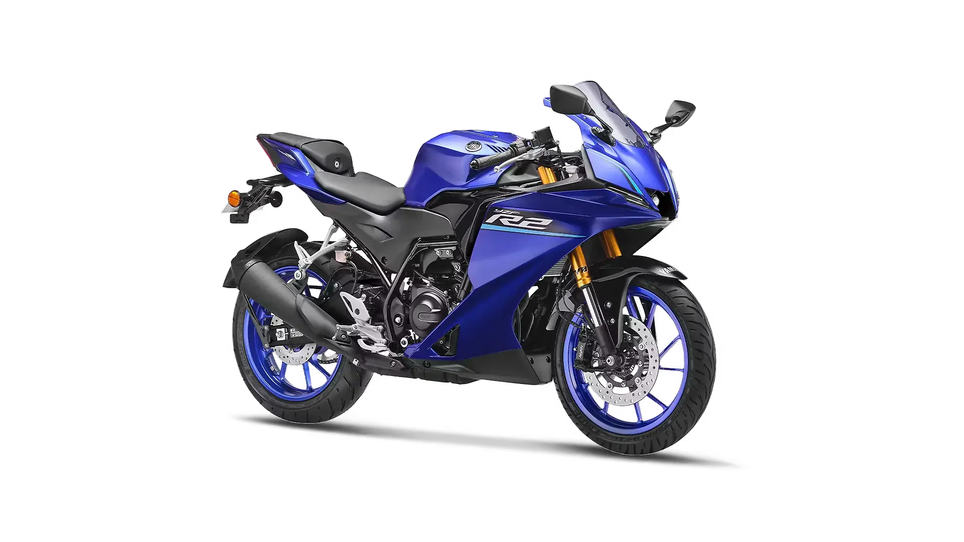 Yamaha YZF-R2 Racing Blue studio